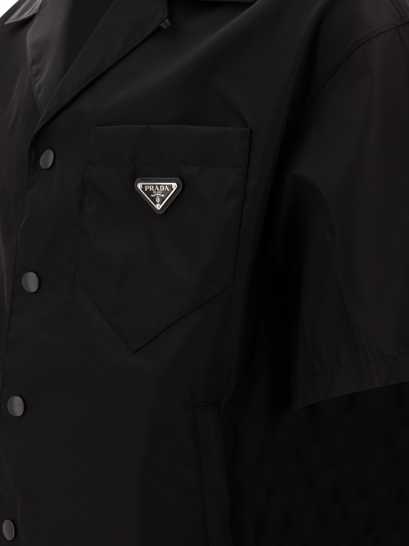 PRADA Black   Re-Nylon shirt